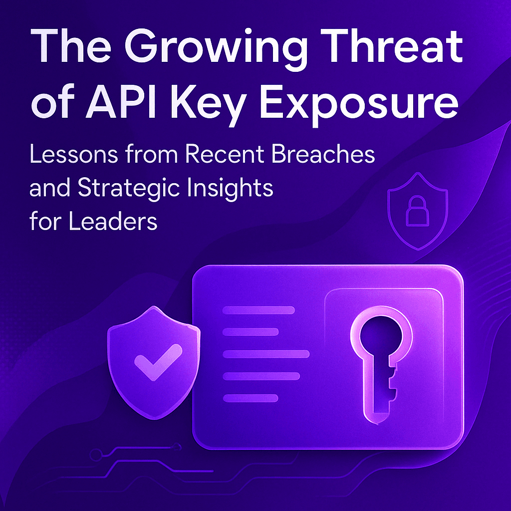 The Growing Threat of API Key Exposure: Lessons from Recent Breaches and Strategic Insights for Leaders